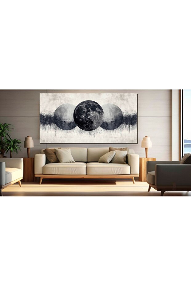 ŞIK AY GÖRSEL KANVAS TABLO - 2