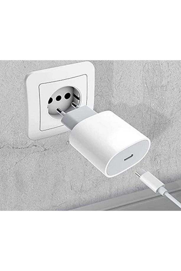iPhone 8-11-12-12-14 Pro Max Uyumlu 25W Type-C Şarj Başlığı + USB-C to Lightning Kablosu - 2