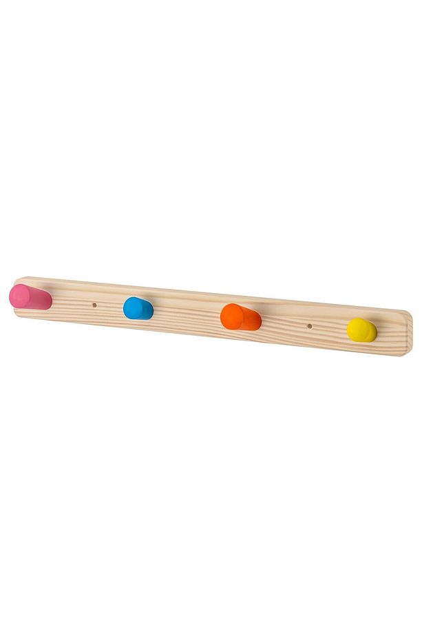 QUİCK Duvar Askısı 47 cm Masif çam ağacı - 2