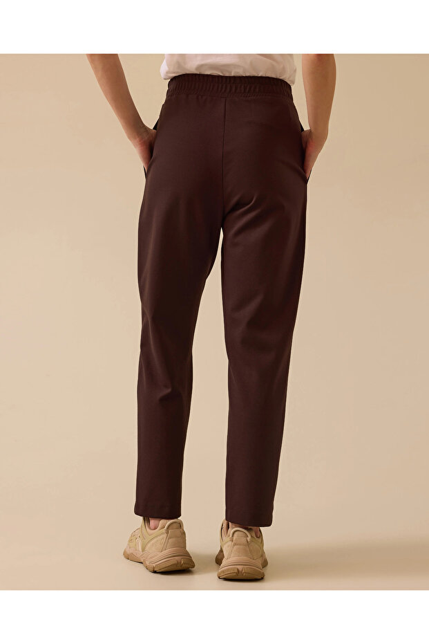 Elastik Bel Bilek Boy Pantolon - 3