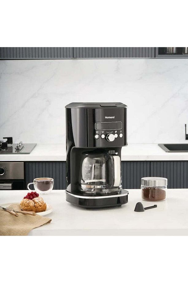 5'li Vintage Set Siyah (Kahve Makinesi+Stand Mikser+ Blender+Ekmek Kızartma Makinesi+Kettle) - 4