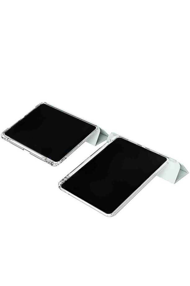 iPad 11. Nesil Uyumlu A16 2025 Airbagli Manyetik Ayrılabilen Fuchsia Sliding Tablet Kılıfı - 8