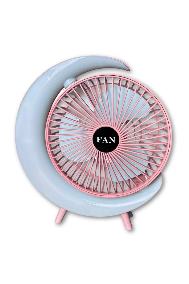 S24 Taşınabilir Masaüstü Pembe Usb Fan - 2