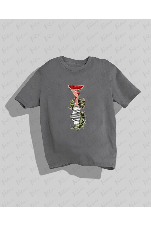 Palestine Design Printed High Quality Compact Unisex Oversize T-Shirt