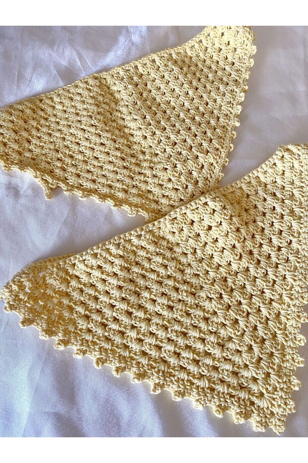 Mother Daughter Combination Triangle Bandana