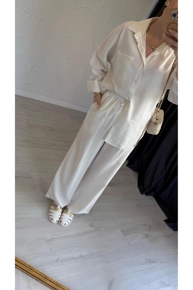 Tensl Relax Suit Ecru - 2