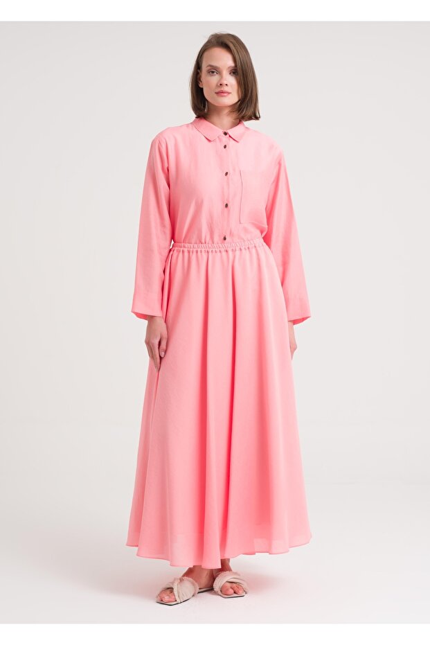 Beli Lastikli Etek - 1