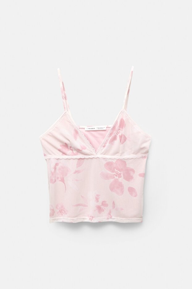 İşlemeli çiçekli top - 6