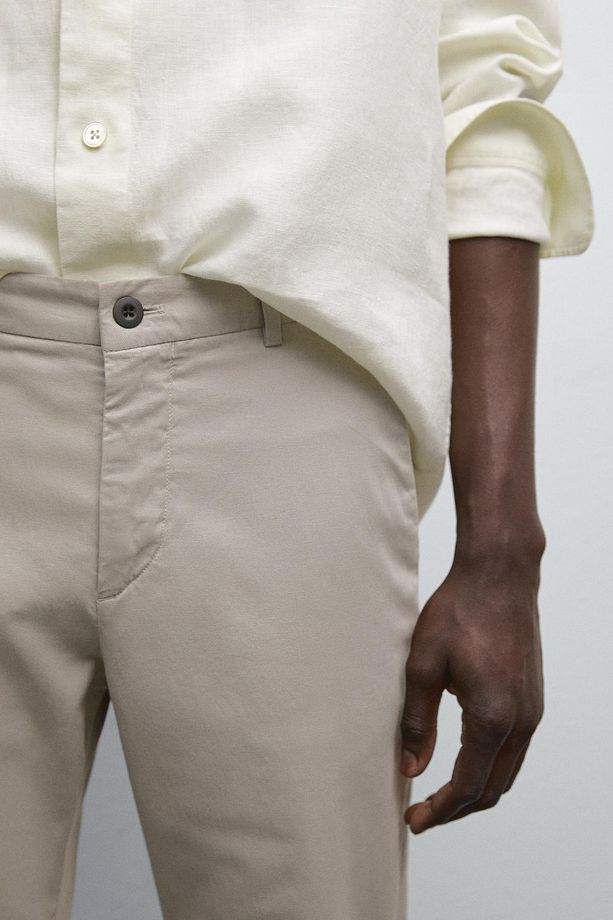 Slim fit pantolon - 4