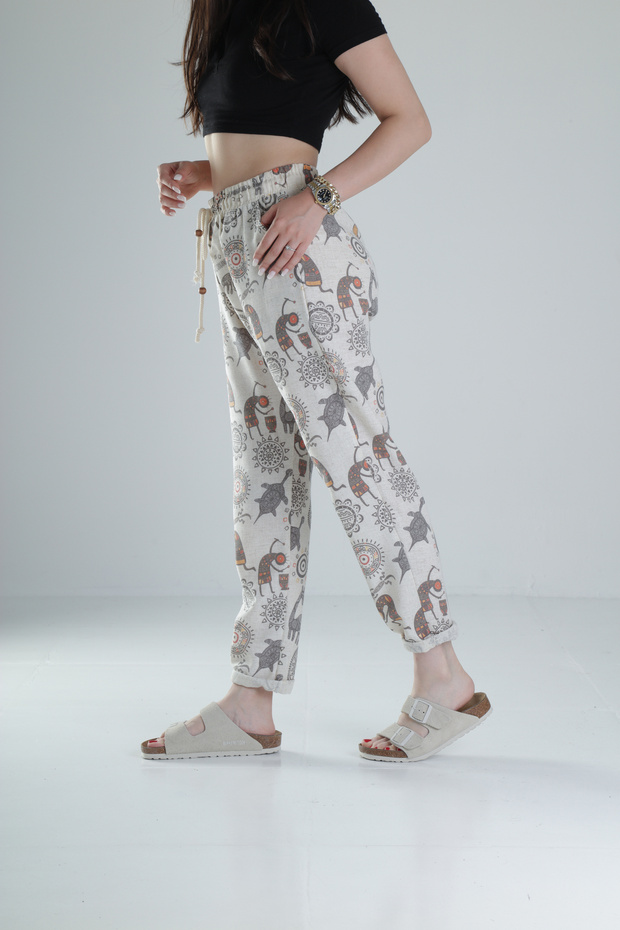 بنطال باجيت منقوش - 2