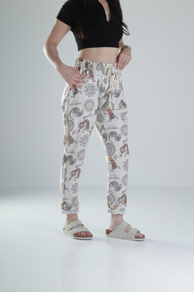 بنطال باجيت منقوش - 3