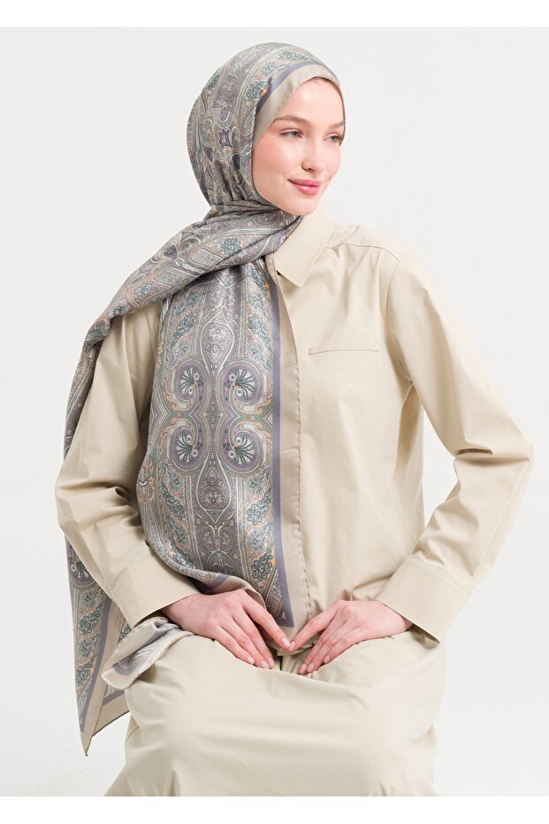 10046 İpek Şal V8 - 1