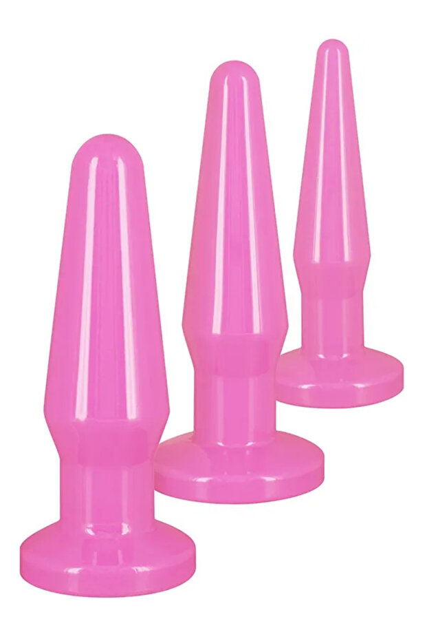 3'lü Anal Set Pembe - 1