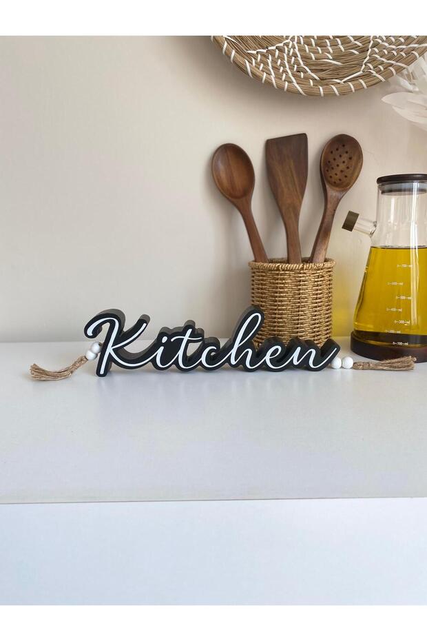 AHŞAP KİTCHEN YAZI - 4