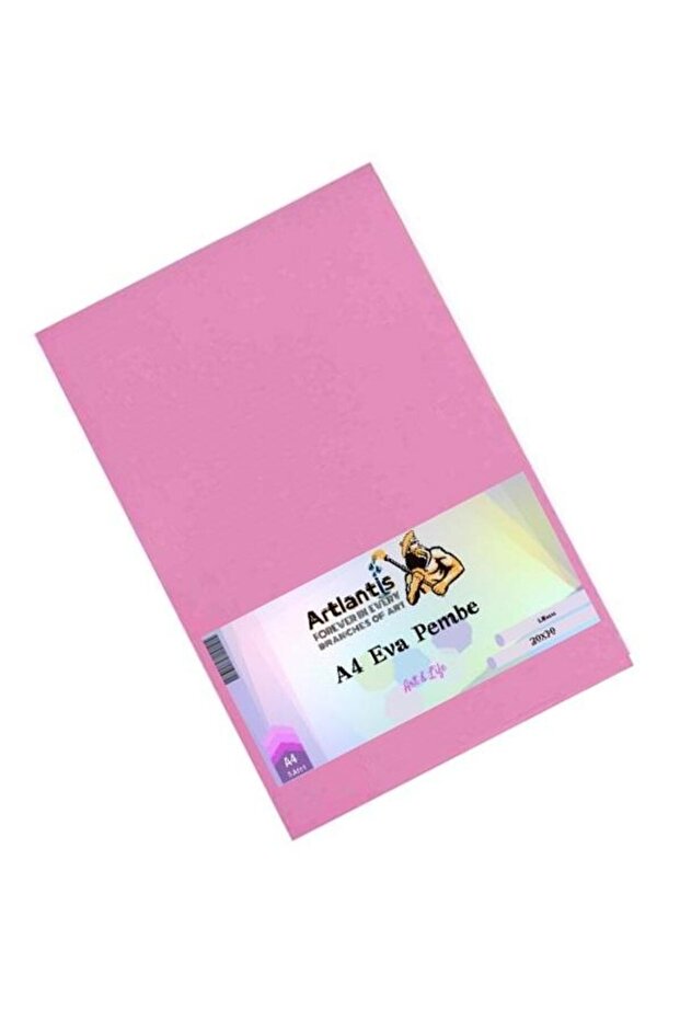 Pink Eva A4 20X30 5 Pieces Artlantis Eva 20*30