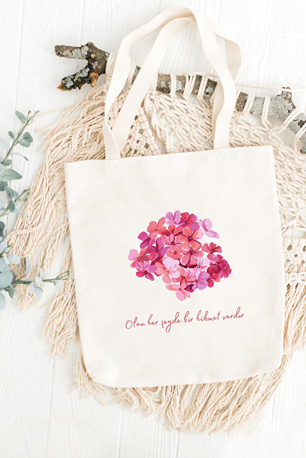 There Is Wisdom in Everything Printed Cloth Bag