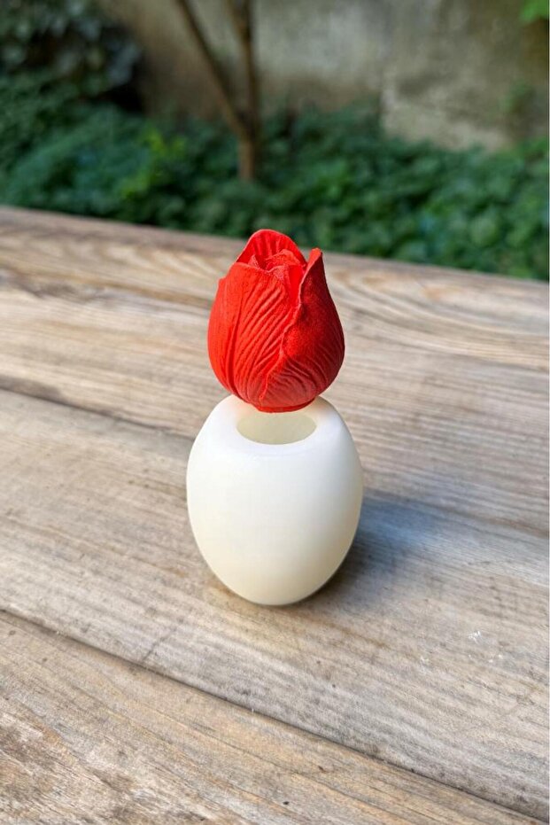 Lale 3D Silikon Mum Kalıbı - 5