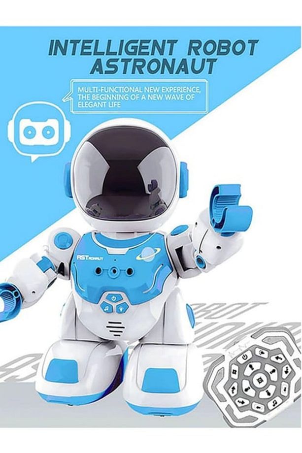 astronot robot sesli müzikli uzaktan kumandalı multi fonksiyonlu 40cm boyunda dev robot - 5