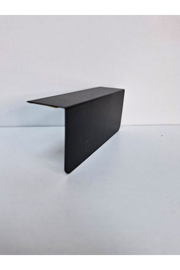 10 Ad PVC Karatahta Siyah Ürün Etiket 10x4 cm Yapışkanlı Raf Fiyat Etiketi Dik Yapışan isimlik - 3