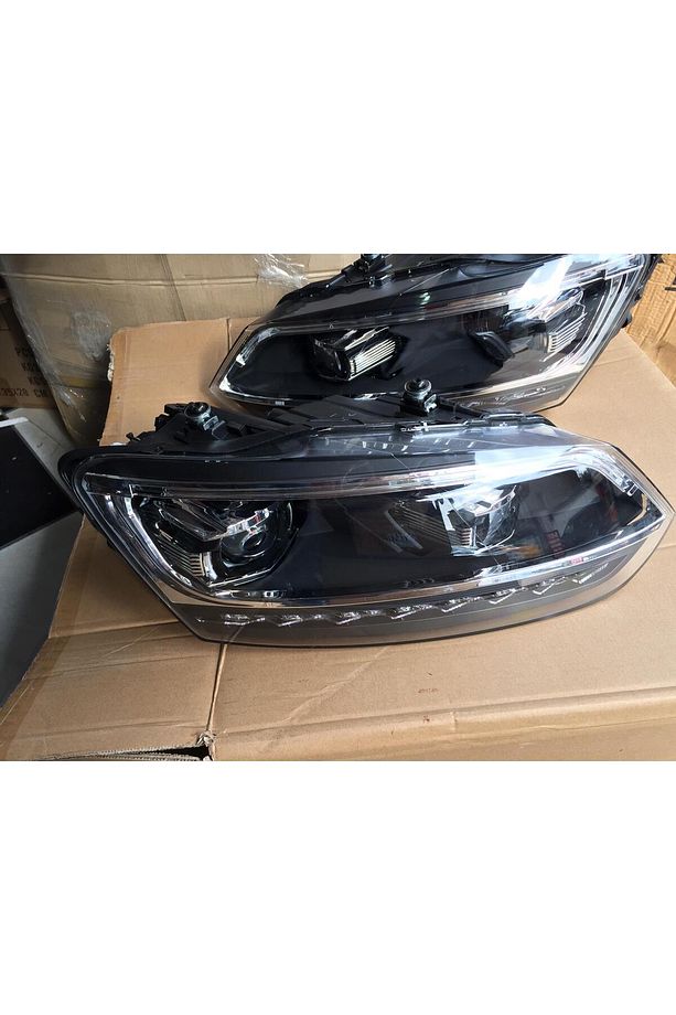 2009 - 2016 VW POLO 6R - 6C UYUMLU PASSAT B8 GÖRÜNÜM MERCEK FAR TAKIMI - 2
