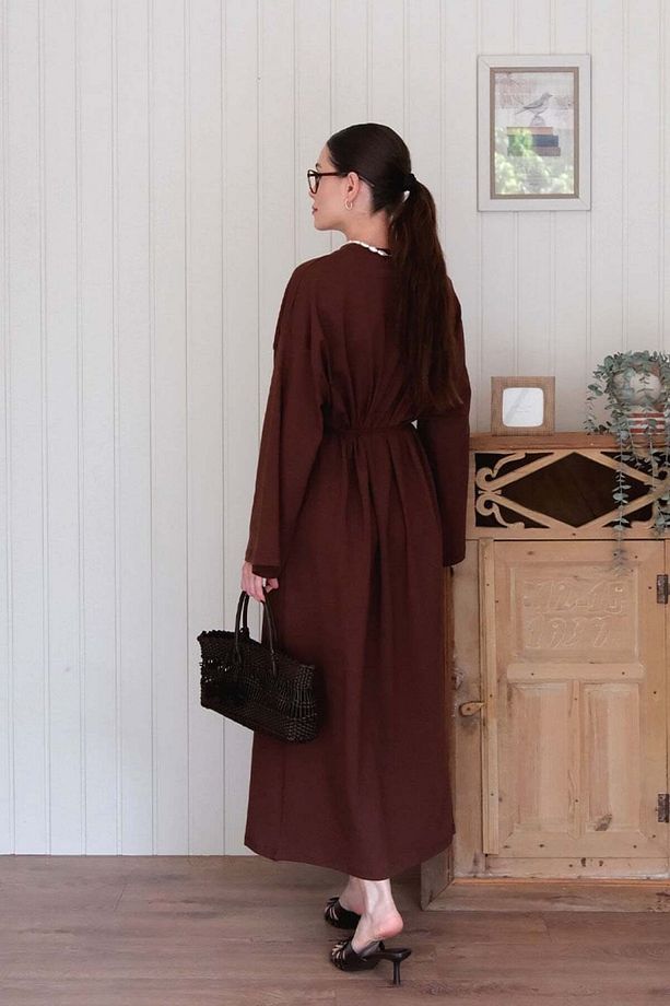 Acı Kahve Süprem Basic Elbise - 5