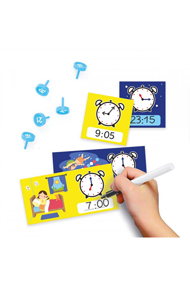 Montessori First Clock Game - 3