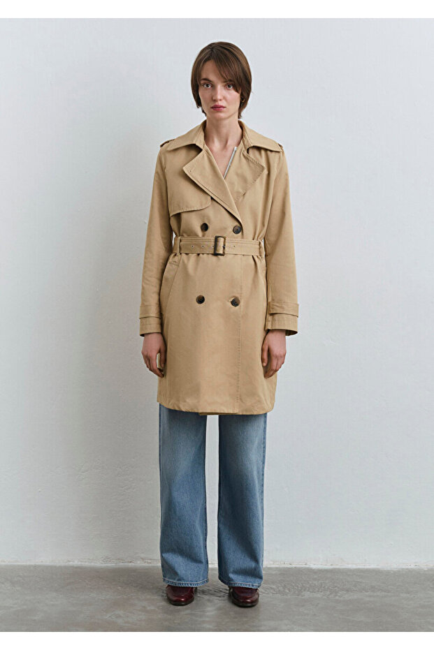 Bej Trençkot - 6