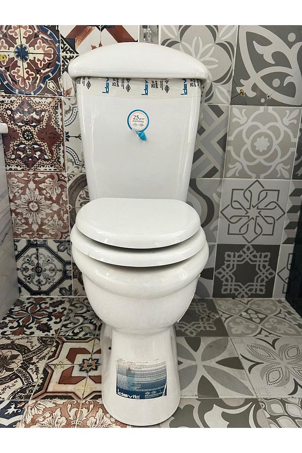 İDEVİT AFACAN KLOZET+REZERVUAR+İÇ TAKIM+PUF KAPAK - 1