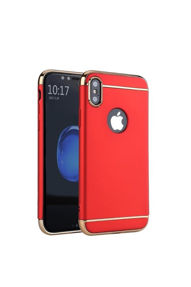 Apple iPhone X case, 3in1 Red - 1