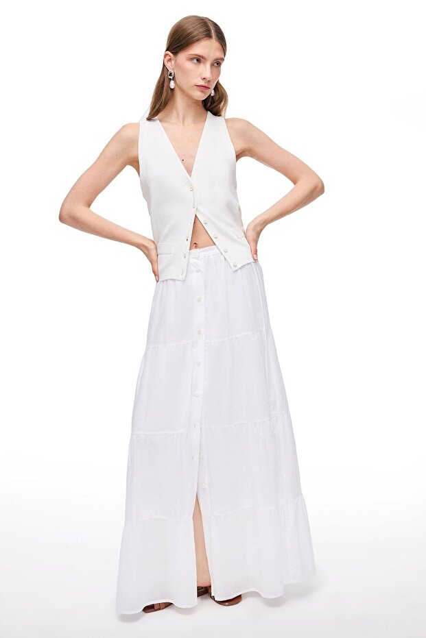 Caseys Etek 1335-Beyaz - 1