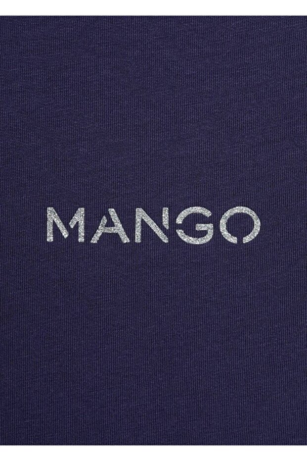 Pamuklu logolu tişört - 7