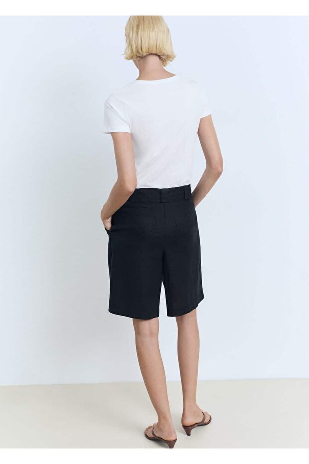 Pamuklu logolu tişört - 4