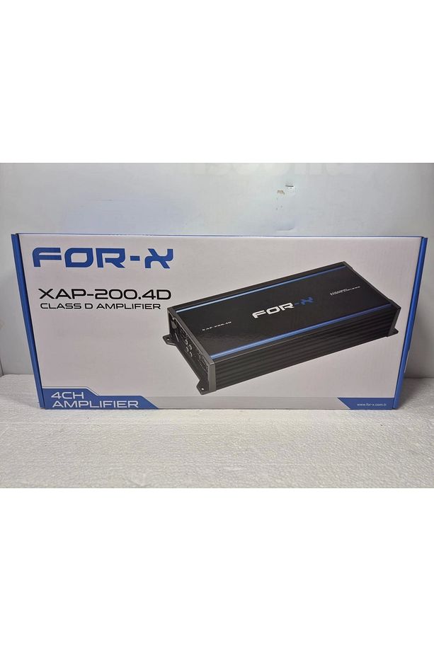 Amfi – 4 X 200 Rms Ses Ve Bass Amfisi – Xap-200.4d Oto Anfi - 4