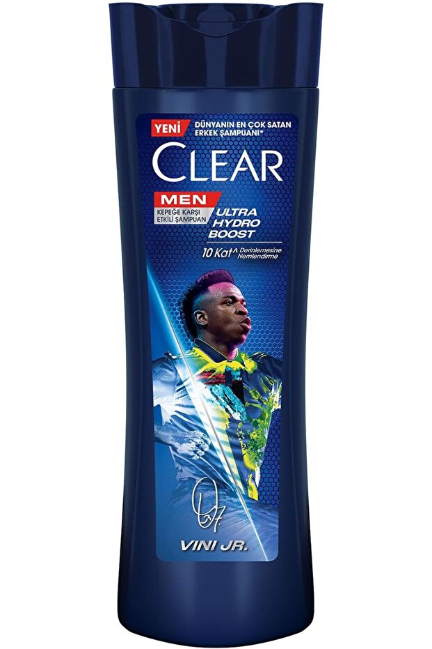 Clear Men Anti-Dandruff Shampoo Vinícius Júnior 350 ml