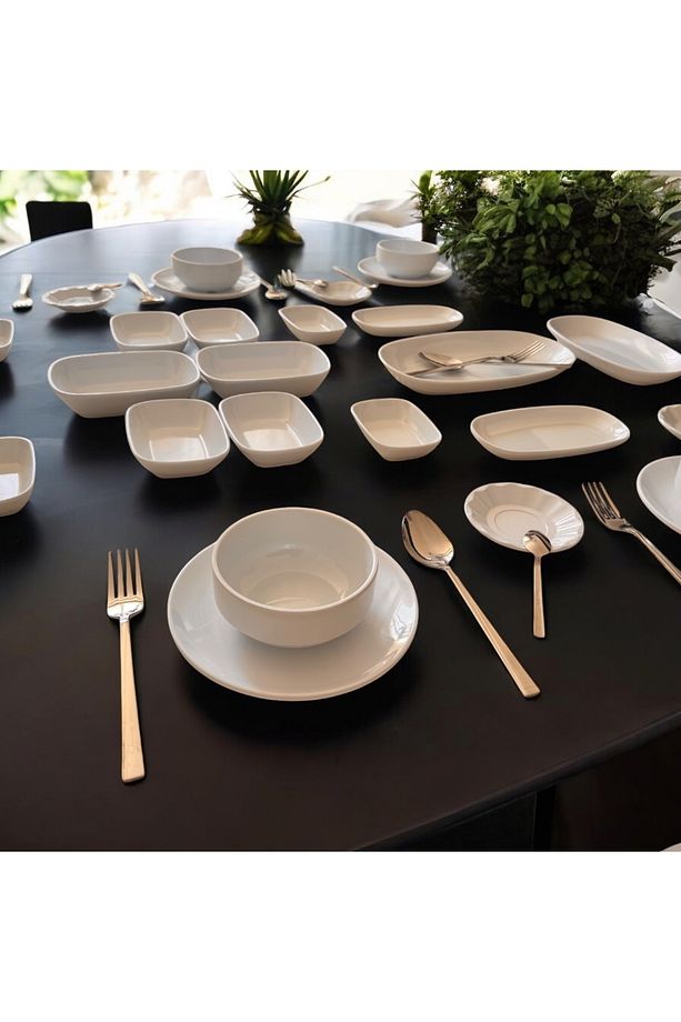 KAHVALTI YEMEK TAKIMI 36 PARÇA KIRILMAZ PORELIN 6 KİŞİLİK - 3