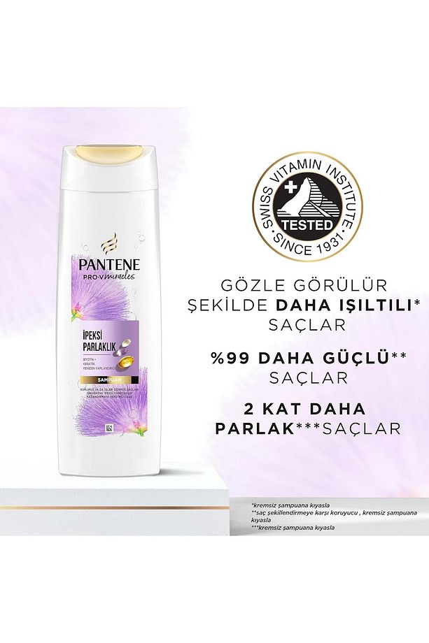 PRO-V Miracles İpeksi Parlaklık Şampuan İşlem Görmüş Saçlar için 325 ml - 5