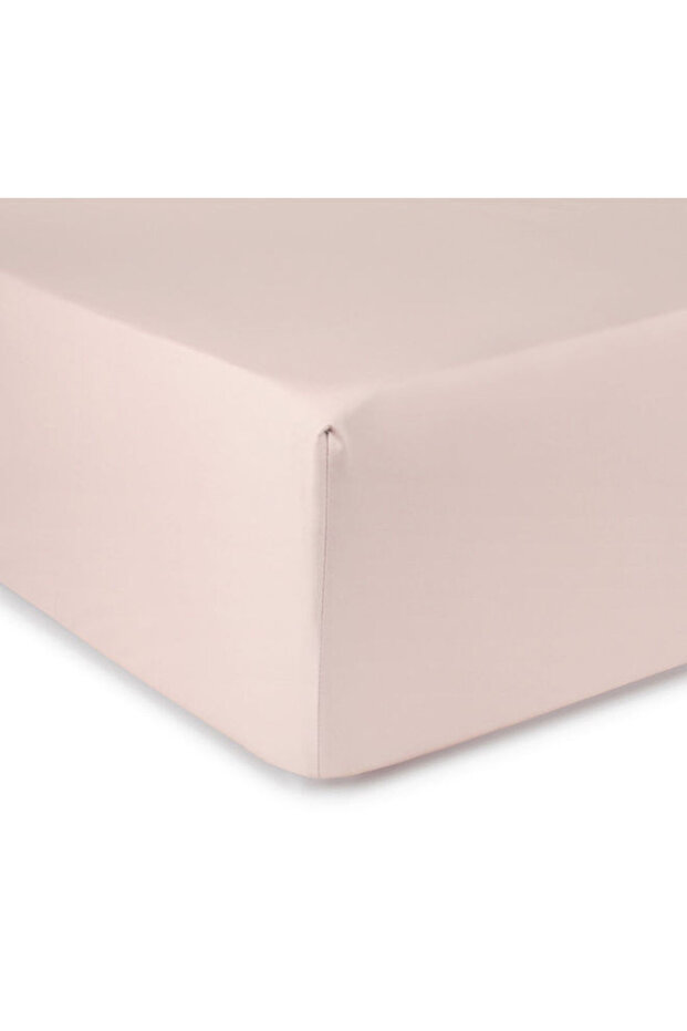 :طقم ملاءات سرير فاخرة سادة من 3 قطع، 500 خيط، 100 قطن غني - 5