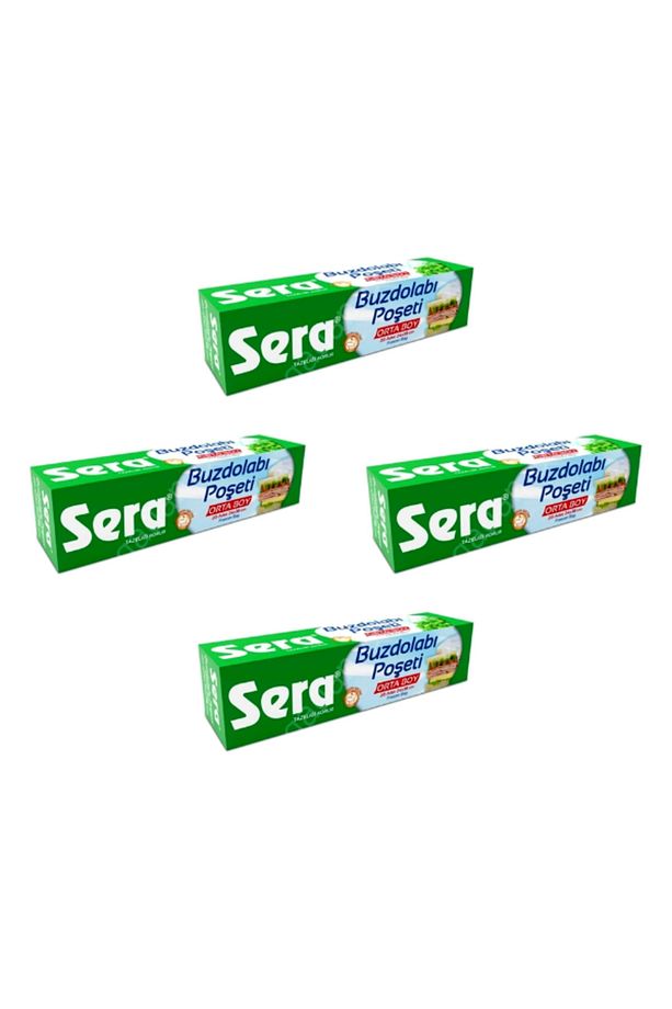 Orta Boy Buzdolabı Poşeti - 4 Adet ( 4 X 20 Li ) - 1