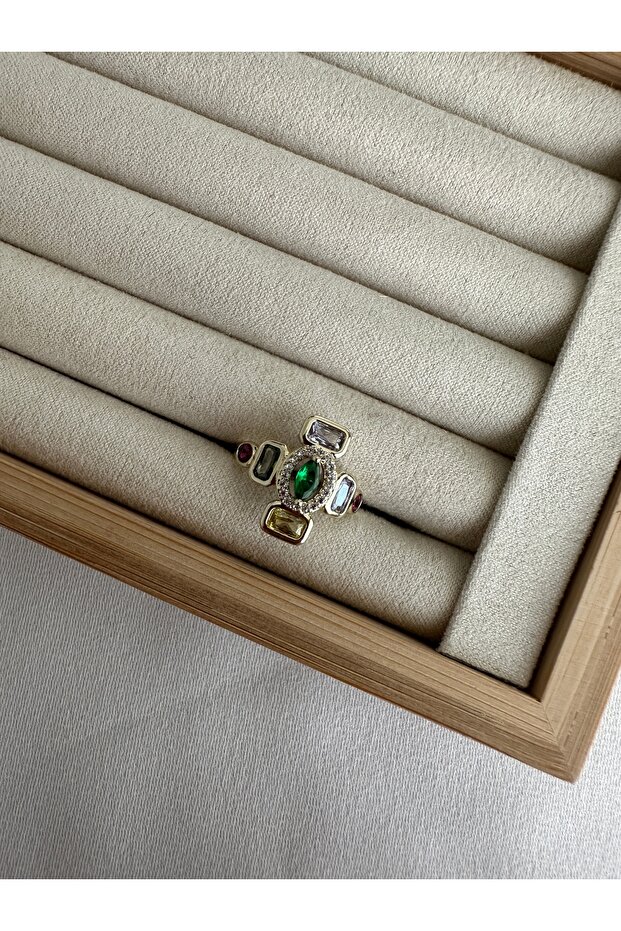 Brand Model Colorful Stone Ring - 1