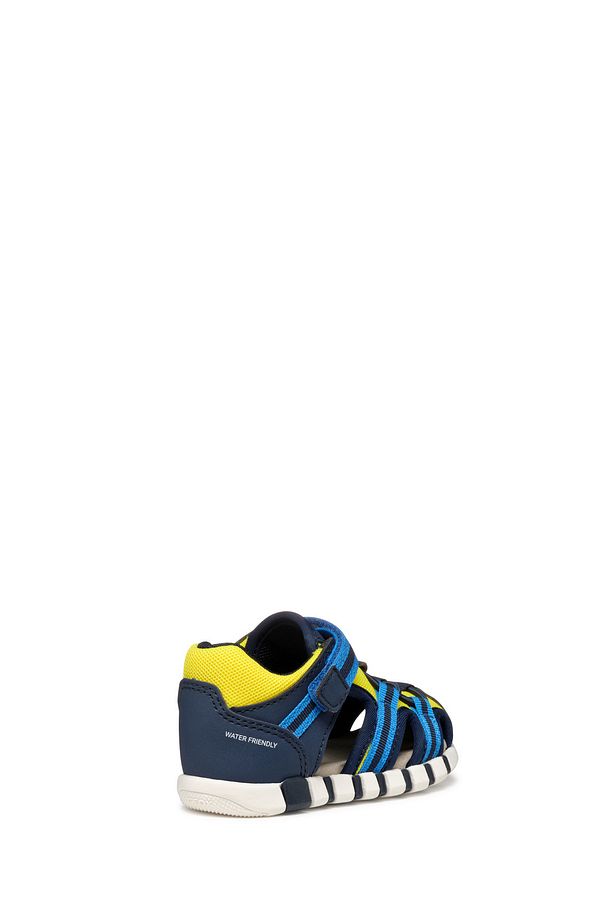 Erkek Bebek Lacivert B Sandal Iupidoo A - Dbk + Mesh Sandalet B555PA05014C4502 - 4