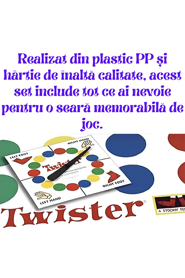 Twister Game Set, Original Version Game - 7