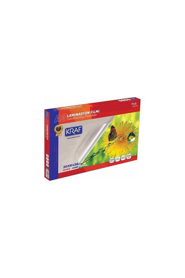 Laminasyon Filmi Parlak A3 100 Mic 100'lü 2131 - 2