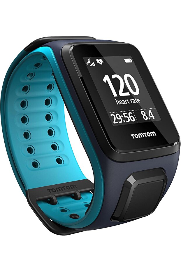 ساعة Runner 2 GPS بحزام كبير، لون سكاي - 1