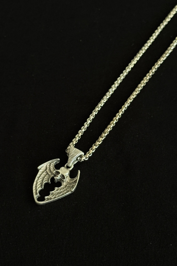 Skull Stainless Steel Chain Men's Necklace