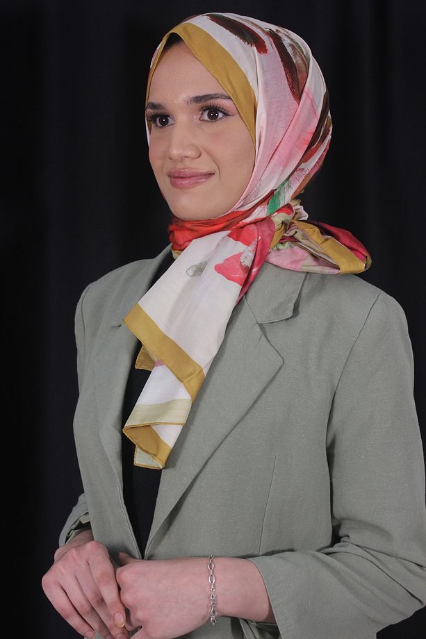 MİRİSSA SCARF DİJİTAL SOFT ŞAL BOHEM DESEN - 1