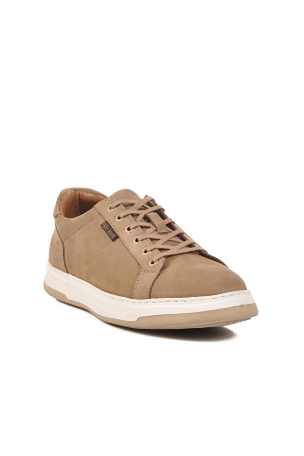 حذاء رياضي رجالي من الجلد الطبيعي من Sand Nubuck 2516 M