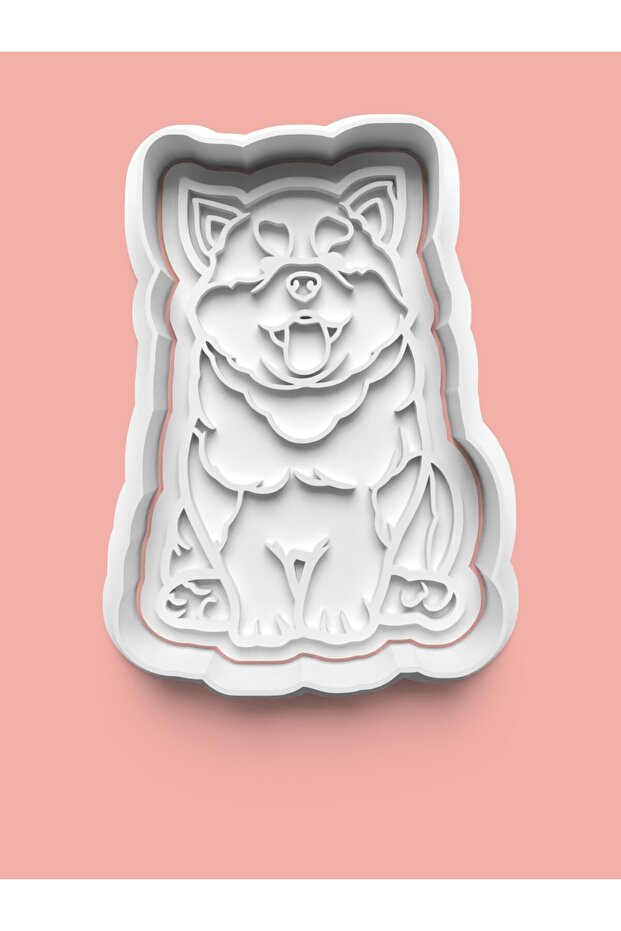 Alaskan Malamute Dog Figure Cookie Mold and Sugar Dough Mold 0323-Alaskan Malamute