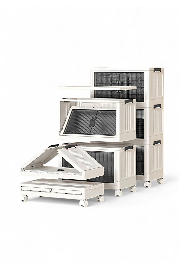 ÇOK AMAÇLI KATLANIR DOLAP - PLASTİK - 4