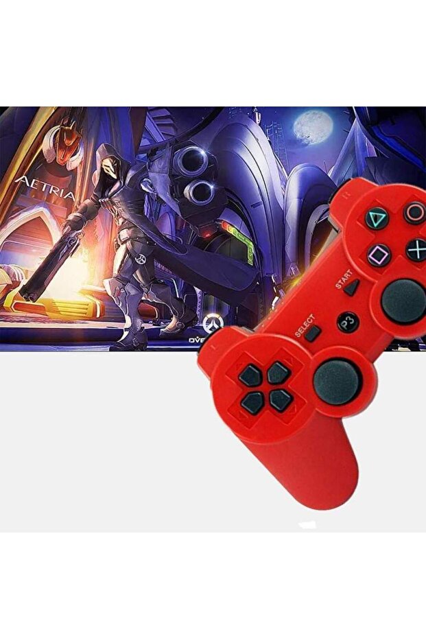 PSIII Wireless Gaming Controller, Red - 4