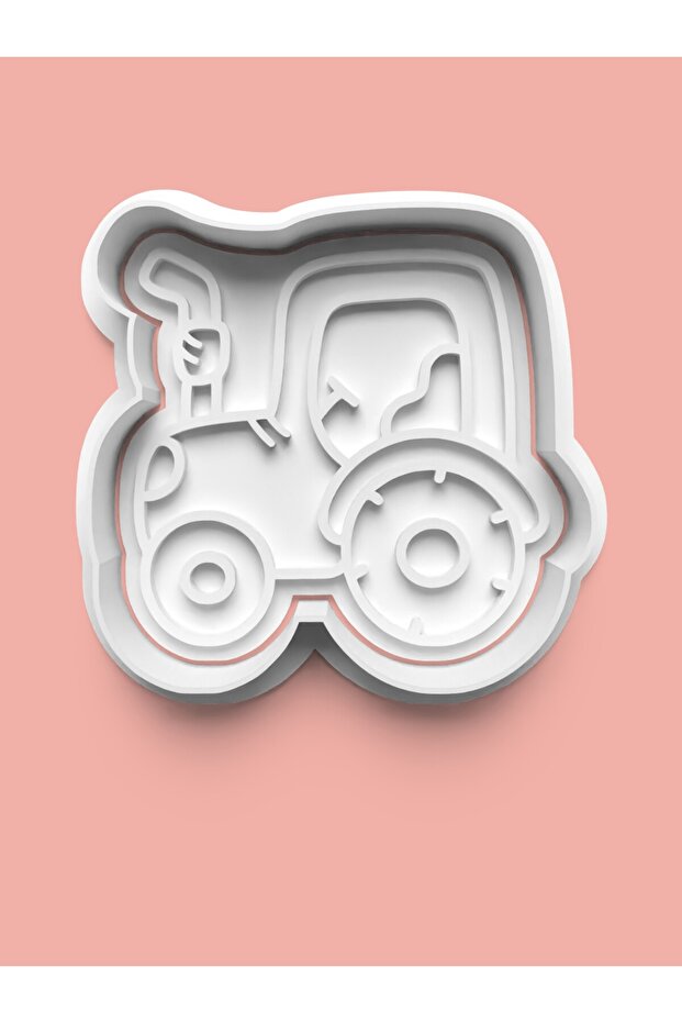Tractor Figure Cookie Mold and Sugar Dough Mold 0329-5